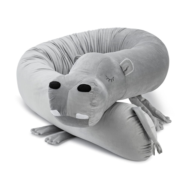 bed bumper hippo shaped cot guard cuddle toy.jpg