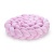 braided bed bumper senlove light pink.jpg