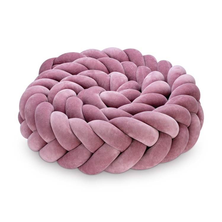 5strips braided cot bumper senlove  heather.jpg