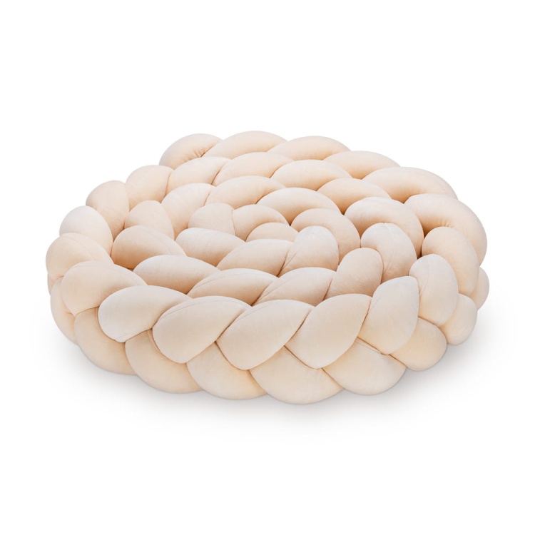 braided bed bumper cuddlerest  cream.jpg