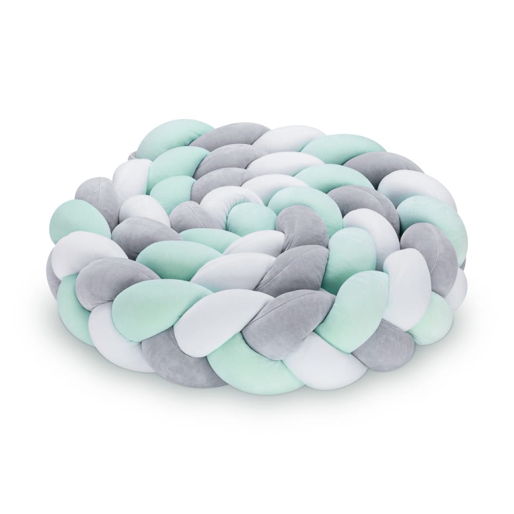 braided bed bumper senlove mint.jpg