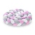 braided bed bumper senlove gray pink white.jpg