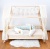 mint unicorn- shaped bed bumper, cuddlerest, long pillow for kids, perfect gift for toddlers.jpg