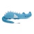 minky blue dragonsaur, long cuddly toy, wall protector for junior's bed, cuddlerest.jpg