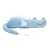plush bluedragonsaur, long cuddly toy, wall protector for junior's bed, cuddlerest.jpg