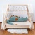 plush bed bumper from cuddlerest, green dragonsaur.jpg