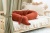 Bed bumper, linen cuddly toy in the shape of a red dachshund, for a children's bed, cuddlerest.jpg