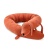 long red dachshund-shaped cuddle pillow, wall protector for a baby bed, cuddlerest.jpg