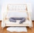 gray dog- shaped bed bumper, cuddlerest, long pillow for kids, perfect gift for toddlers.jpg