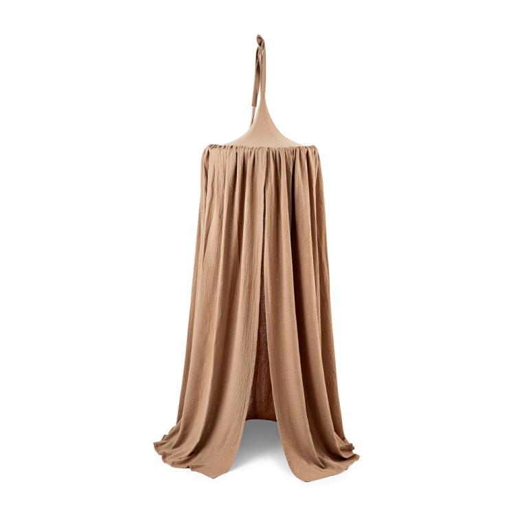 muslin canopy cuddlerest&amp;senlove coffe with dots.jpg