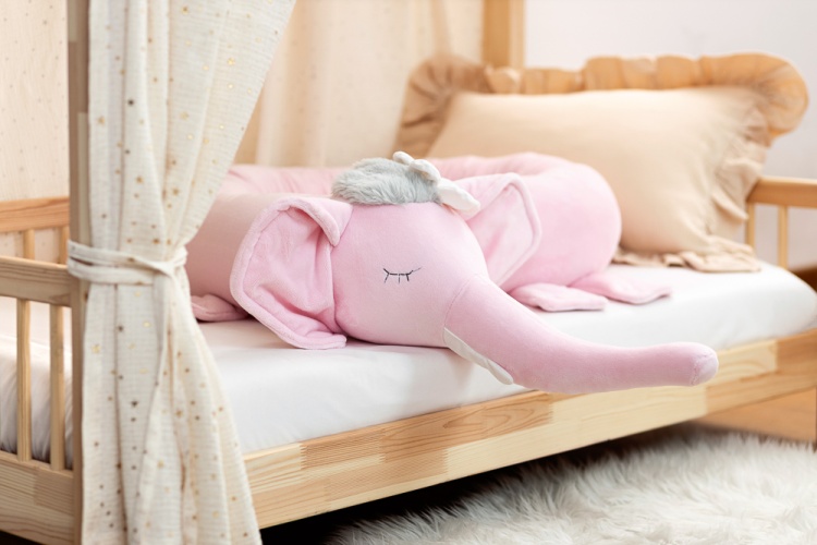 senlove &amp; cuddlerest bed bumper pink elephant.jpg