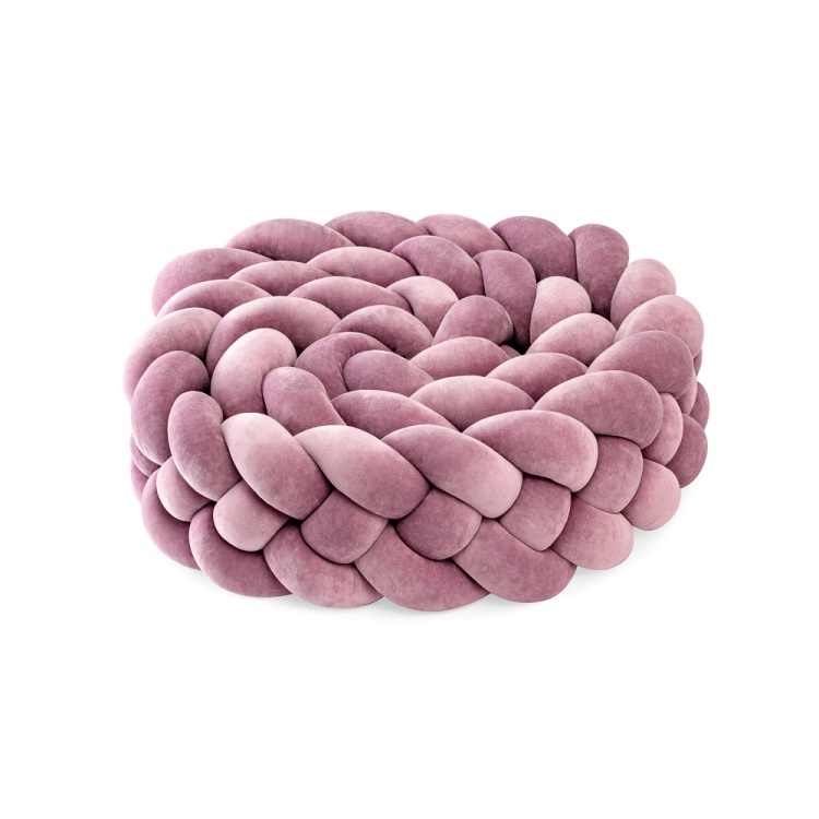senlove &amp; cuddlerest braided bed bumper 4 strands heather.jpg