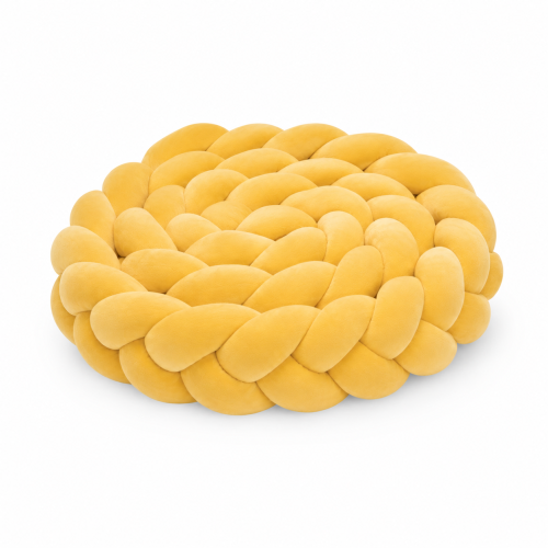 warkocz do łóżeczka żółty 3 pasma.png