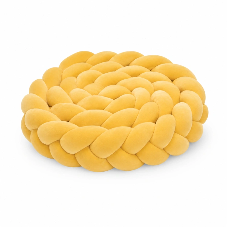 warkocz do łóżeczka żółty 3 pasma.png